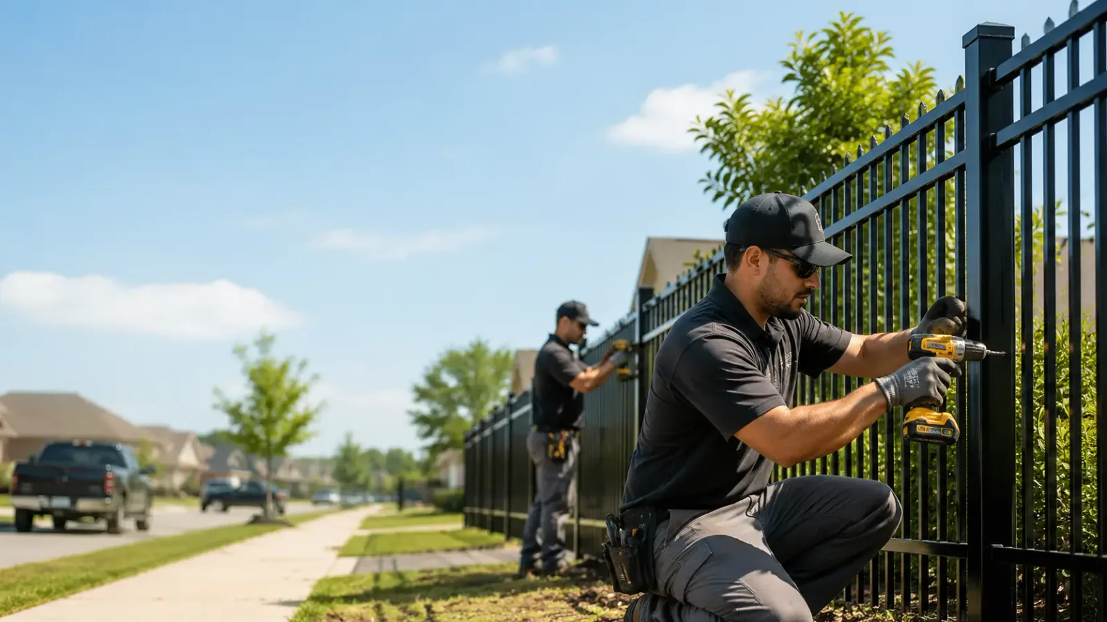 Metal Fence Installation in Old Orchard Beach, ME